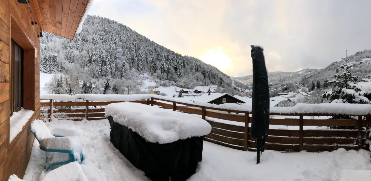 Chalet individuel - Proche stations de Ski&vue sur les montagnes La Bresse Extérieur photo