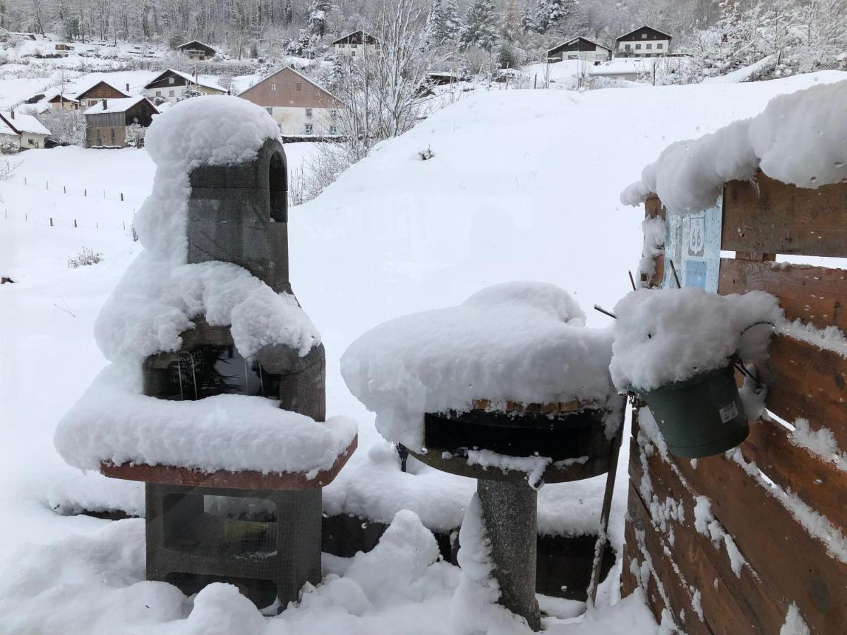 Chalet individuel - Proche stations de Ski&vue sur les montagnes La Bresse Extérieur photo