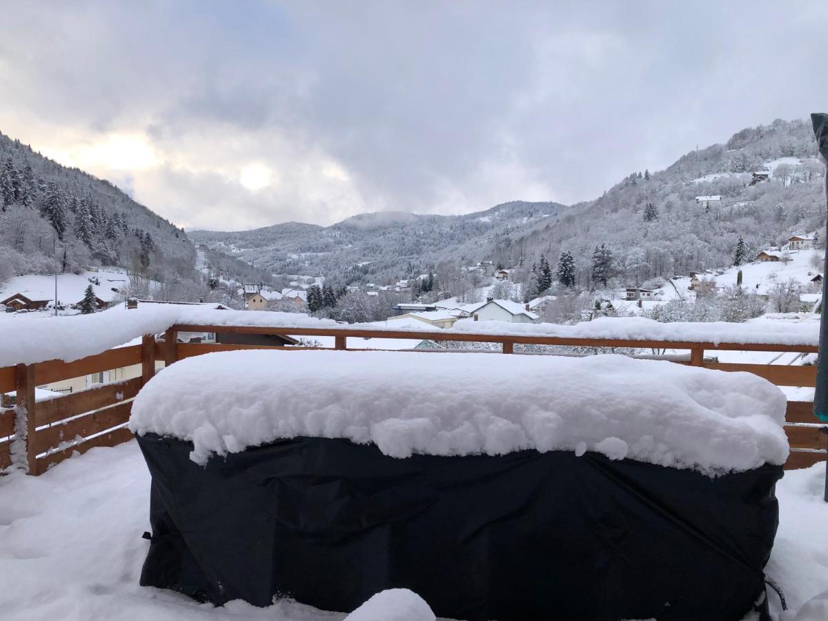 Chalet individuel - Proche stations de Ski&vue sur les montagnes La Bresse Extérieur photo