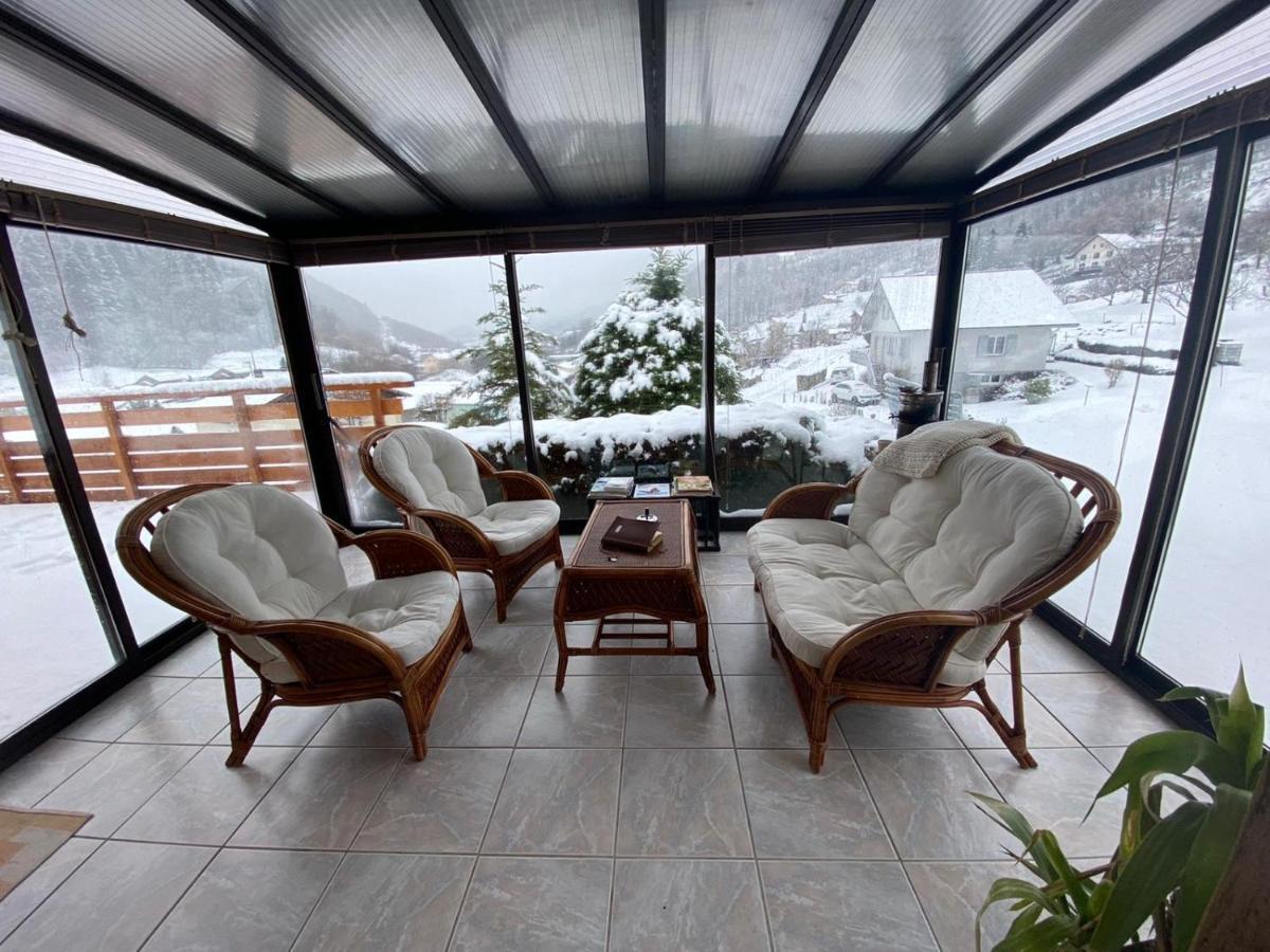 Chalet individuel - Proche stations de Ski&vue sur les montagnes La Bresse Extérieur photo