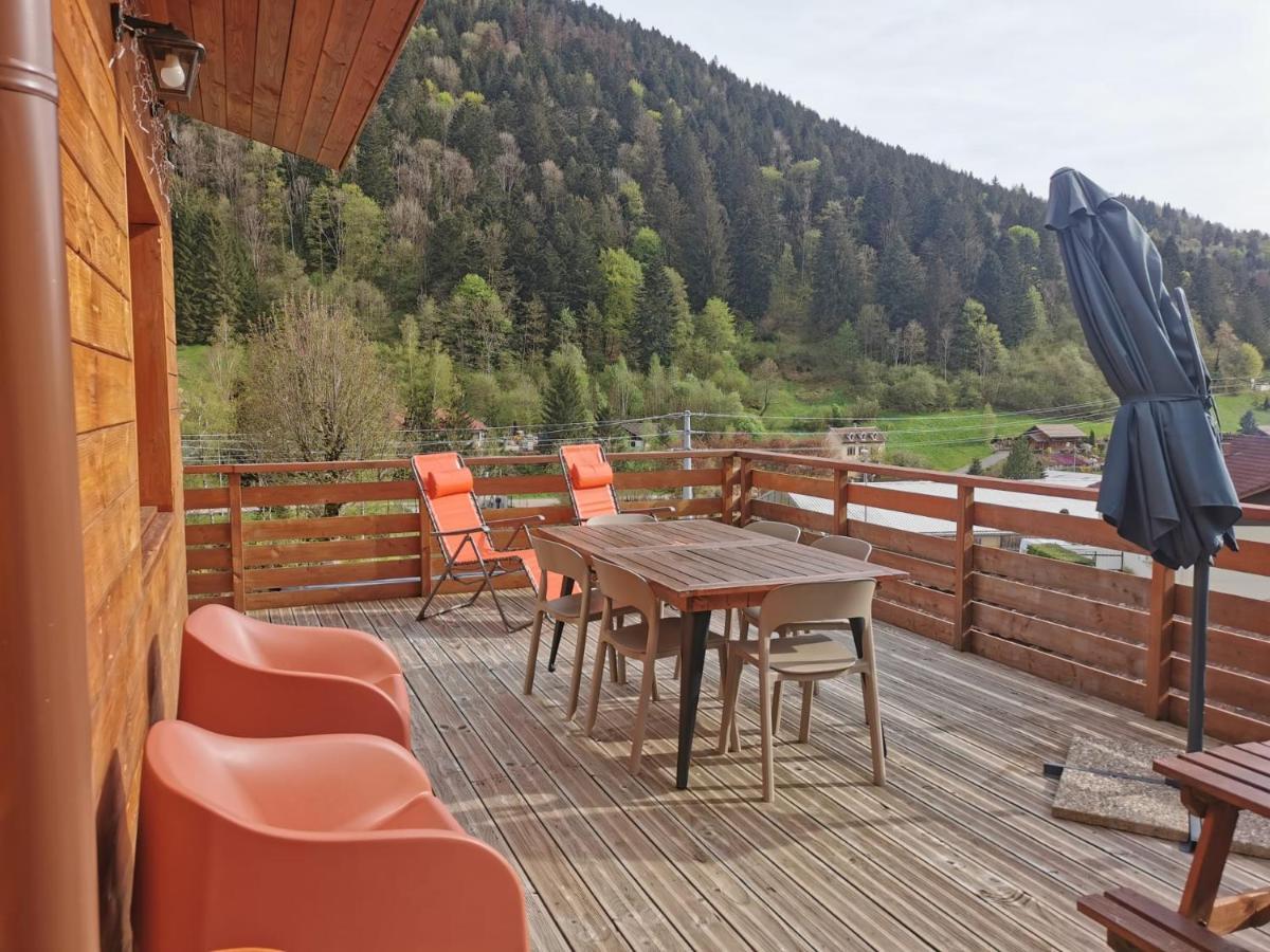 Chalet individuel - Proche stations de Ski&vue sur les montagnes La Bresse Extérieur photo
